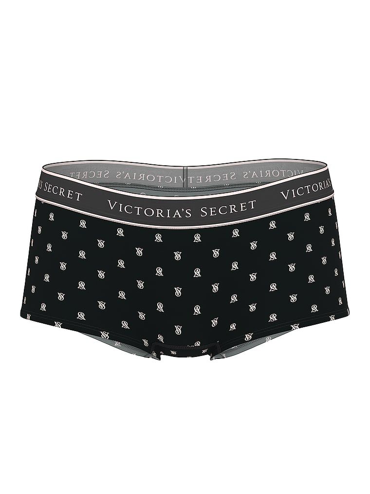 תחתוני מכנסונים עם לוגו בשילוב כותנה