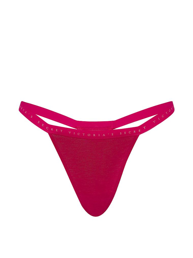 תחתוני V-String בשילוב כותנה גמישה