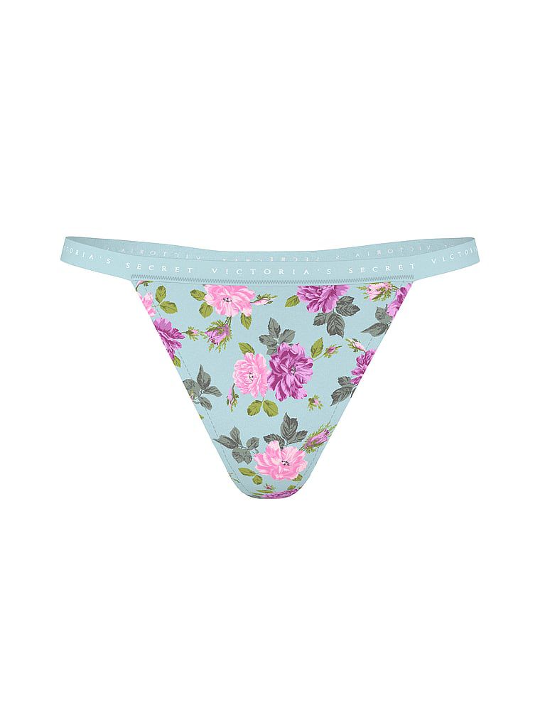 תחתוני V-String בשילוב כותנה גמישה