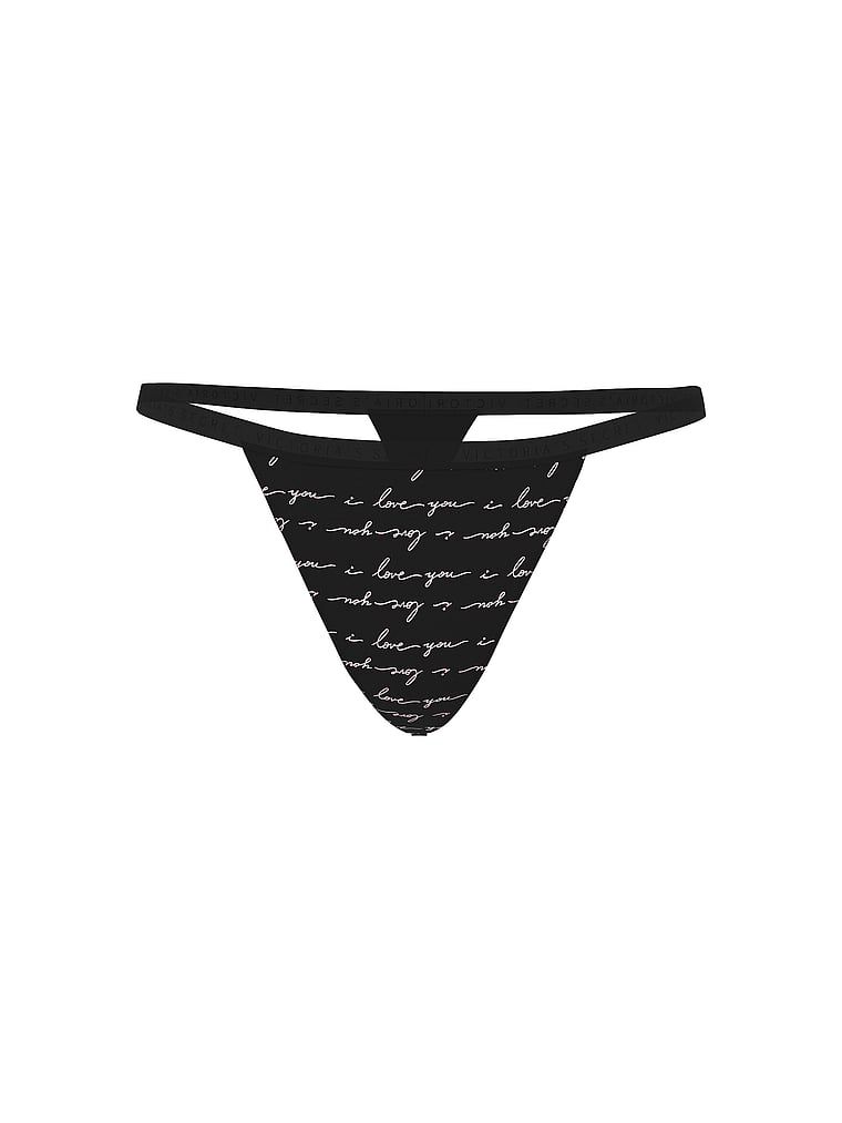 תחתוני V-String בשילוב כותנה גמישה