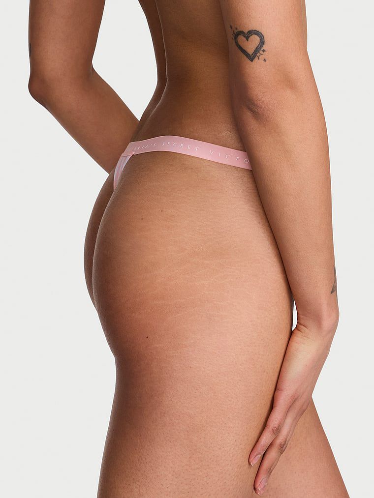 תחתוני V-String בשילוב כותנה גמישה