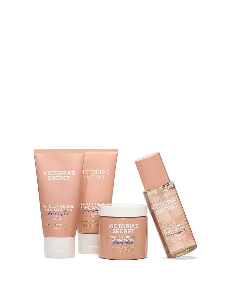 מארז מתנה מוצרי טיפוח גוף  Vanilla Orchid Sandalwood