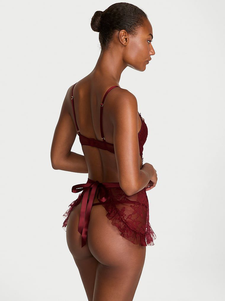 בייבידול סינר תחרה ללא ריפוד Wicked