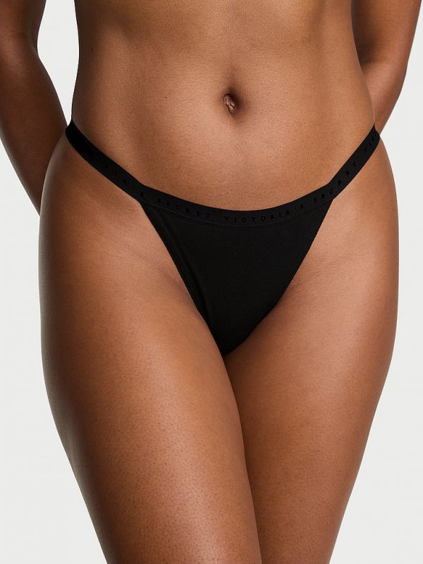 תחתוני V-String בשילוב כותנה גמישה