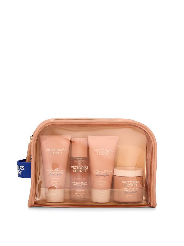 מארז מתנה מוצרי טיפוח גוף  Vanilla Orchid Sandalwood