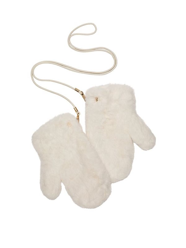 כפפות דמוי פרווה