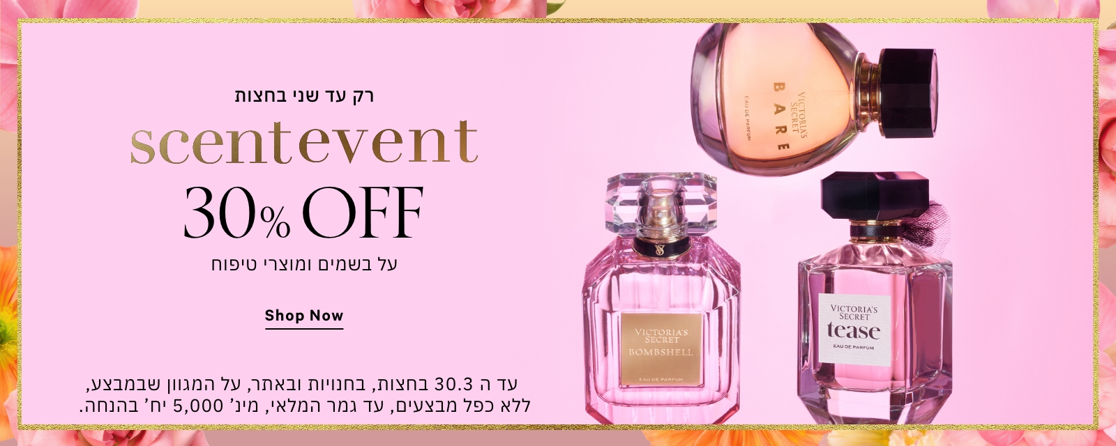 30% הנחה על בישום